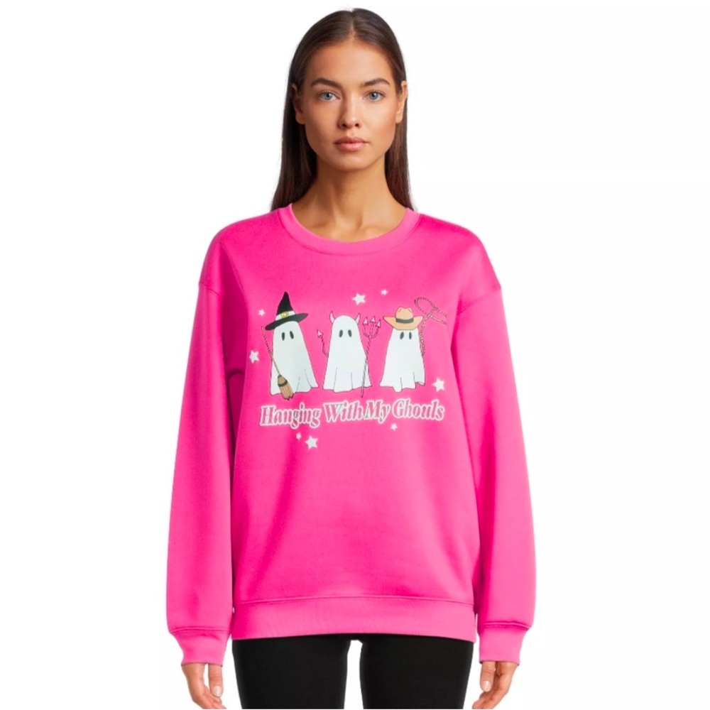 NWT Wound Up Hanging with my Ghouls Crewneck Sweatshirt
